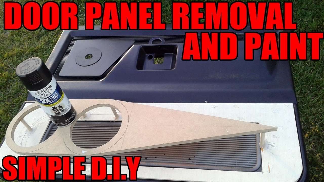 Door Panel Removal And Paint Interior Color Change 1st Gen Ram