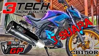 Cara Pasang Knalpot Spartan GP3 di CB150R   Test Sound || PNP dan Suara Gahar