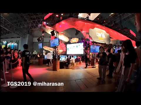 TGS2019 入場からタイムラプス