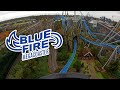 Blue Fire Megacoaster On Ride POV 4K - Europa Park