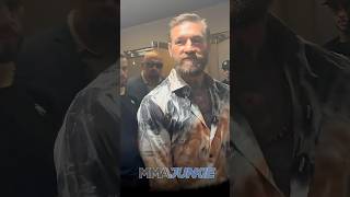 Conor McGregor arrives, leaves UFC 329 fighter check-in