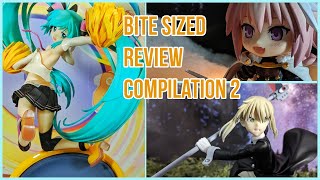 Bite Sized Reviews Compilation 2 | Cheerful Miku, Astolfo and Maka Figures | Phone Version