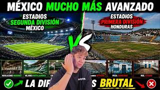 CHILENO REACCIONAN A ESTADIOS de SEGUNDA División MÉXICO 🇲🇽 vs PRIMERA División HONDURAS