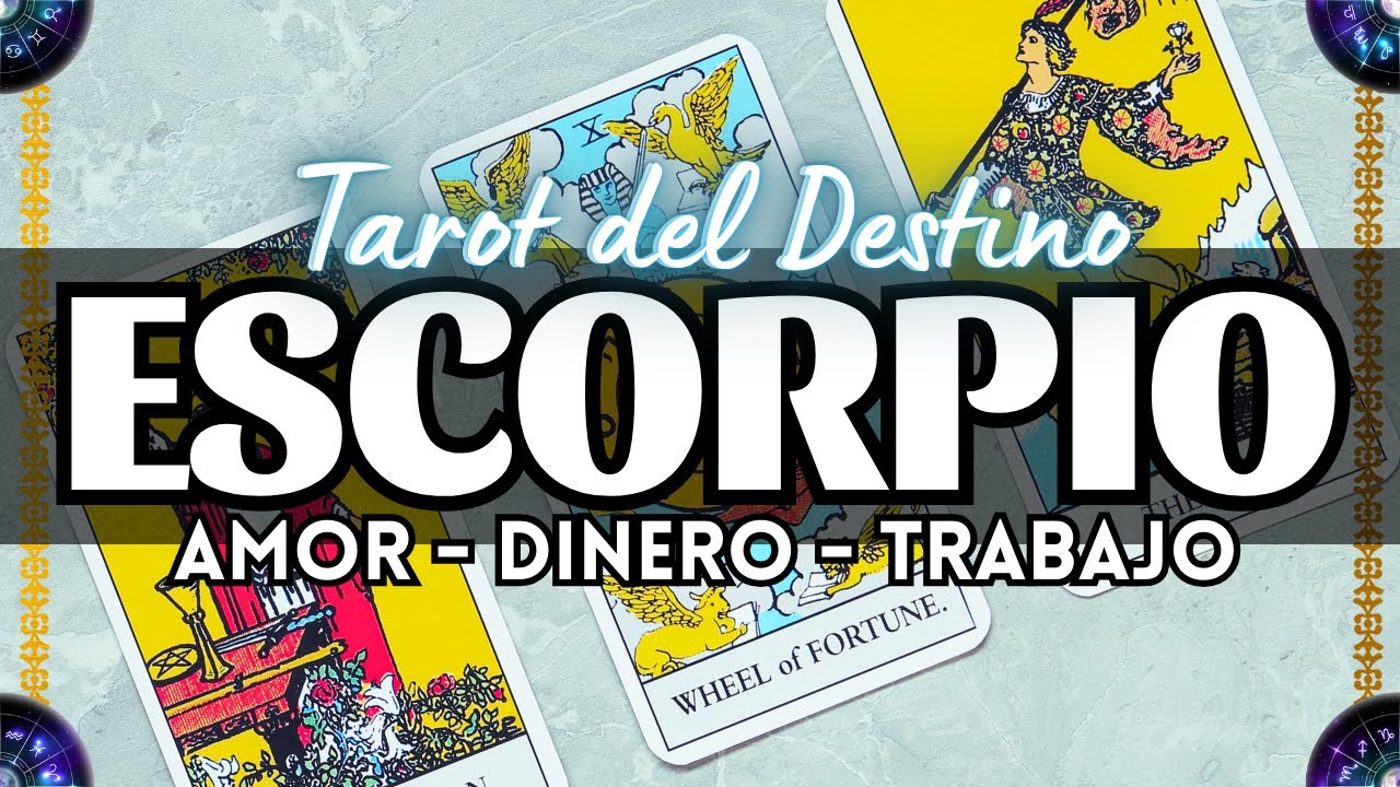 ESCORPIO ♏️ ESTA PERSONA ES TU GRAN AMOR, ÁBRETE A ESTO QUE VIENEI # ...