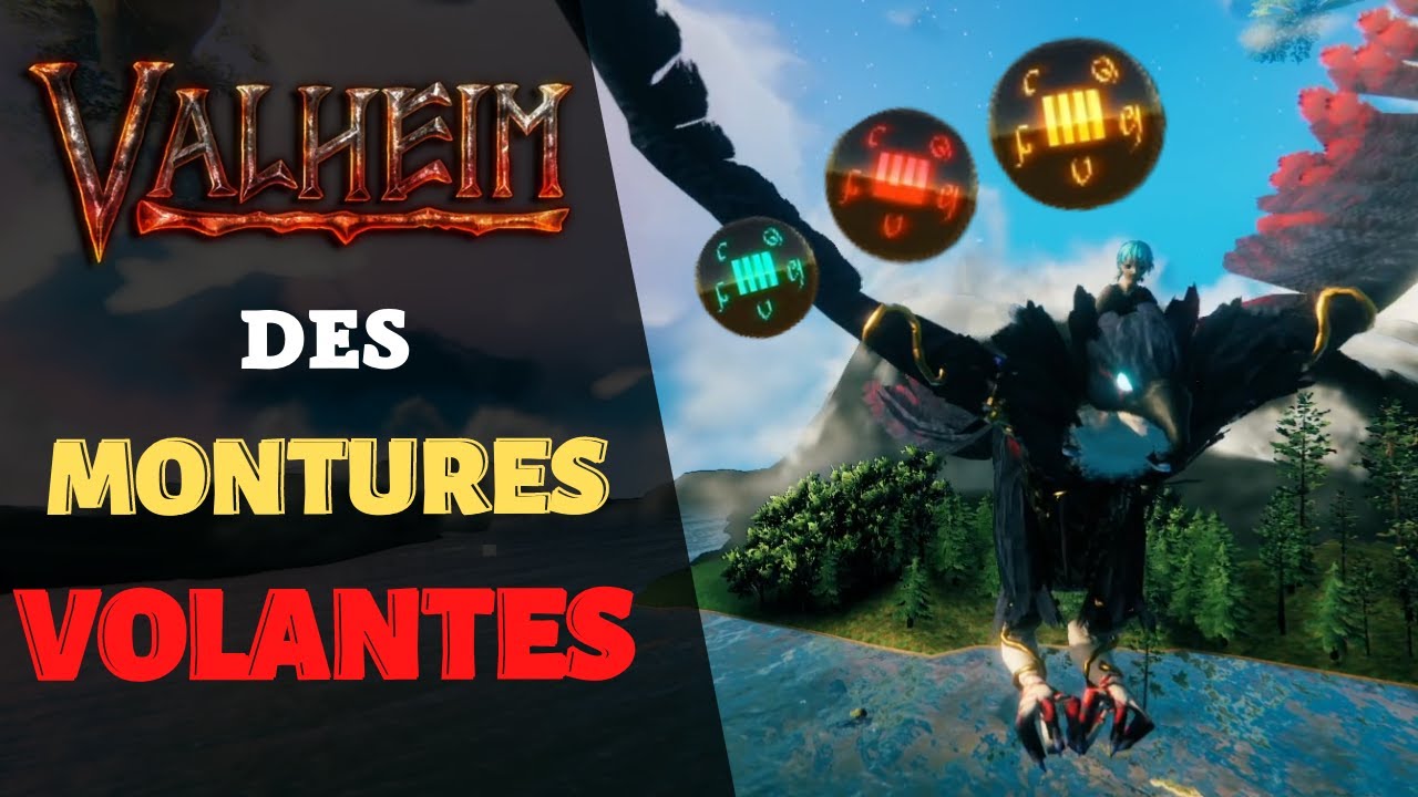 [VALHEIM] Des Artefacts pour Montures Volantes - Flying Mount Mod - YouTube