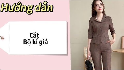 #147 Hướng Dẫn Cắt Áo Ký Giả Cổ Hai Ve  Cao / Tiệm Mẹ Tép