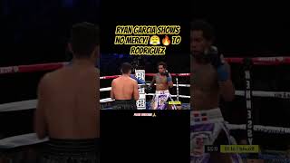 Ryan Garcia SHOWS NO MERCY! 😤🔥To Rodriguez #ryangarcia #boxing #boxer #boxingnews #shorts #short