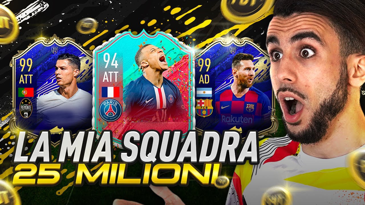 💵 la MIA NUOVA SQUADRA da 25 MILIONI! *fuoriclasse GARANTITO* | FIFA 20