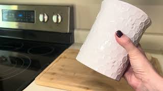 Ceramic utensil holder review