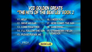 Music Lab VCD Golden Greats, Volume 51 : The Hits Of The Beatles Book 2 Songlist **Re-posted**