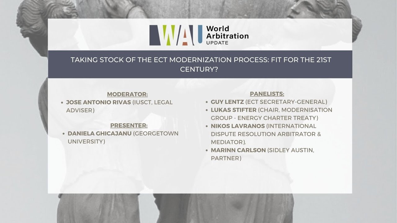 Taking Stock Of The ECT Modernization Process: Fit For The 21st Century?