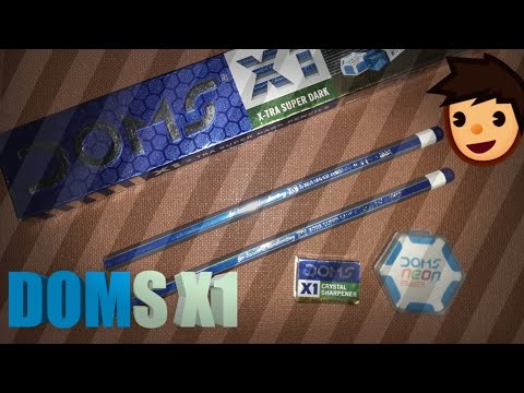 Doms X1 pencils - YouTube