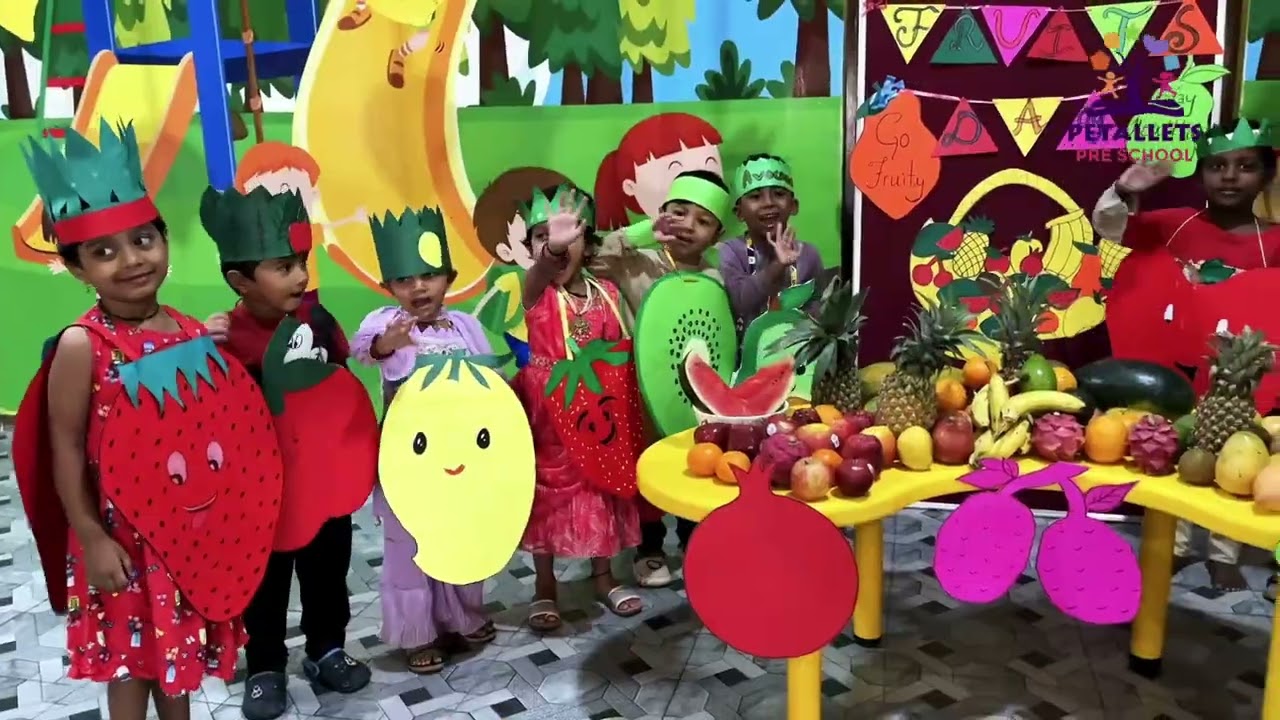 Colorful, juicy, and full of fun! 🥝🍍