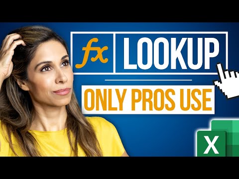 Excel LOOKUP Function Only PROS Use (simple to complex examples)