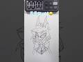 【Hazbin Hotel】Alastorを5秒、10秒、1分、5分で描いた Drawing Alastor in 5sec,10sec,1mins,5mins #alastor #shorts