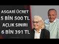 Asgari Ücret 5 Bin 500 TL, Açlık Sınırı 6 Bin 391 TL | Bidebunuizle