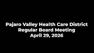 20260429 District Regular Board Meeting Video