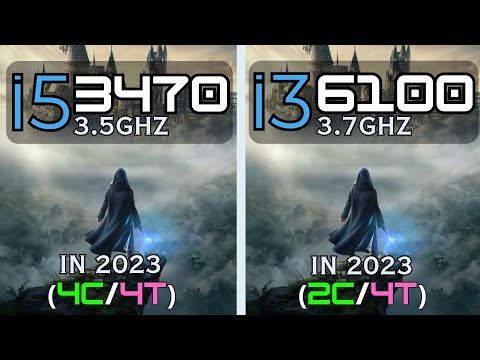 I5 3470 Vs I3 6100 Tested In 12 Games (2023) | 1080p