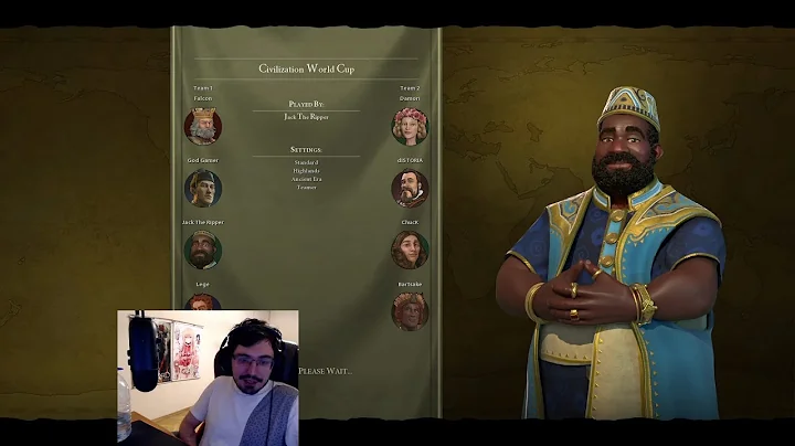 CWC BO3 SPHINX VS ULIS (GAME 1)  | Stream VOD #164 Civ6 Teamers 4 vs 4