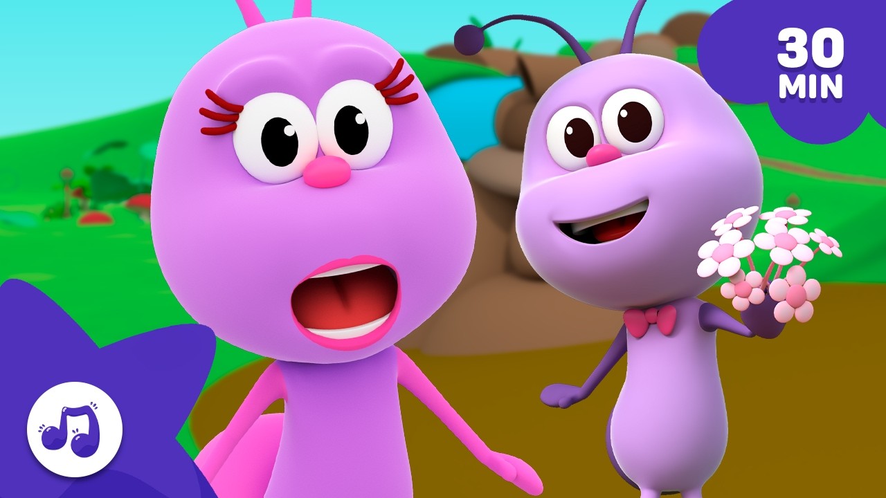 Impariamo le Buone Abitudini Divertendoci [30 min] PICCOLI INSETTI 🐞Cartoni Animati