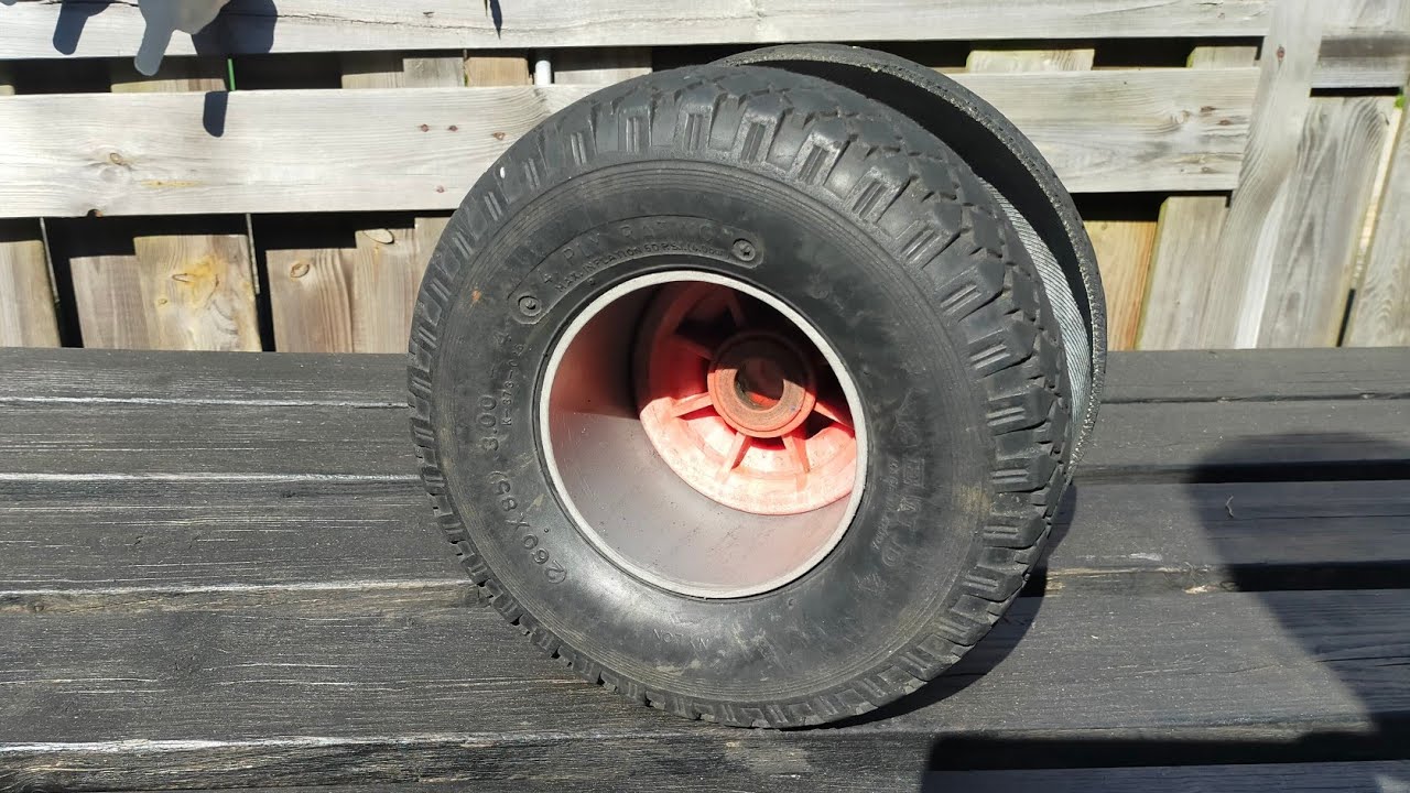 Part 16 Prototype RC car wheels homemade 49cc Raminator monstertruck 4x4