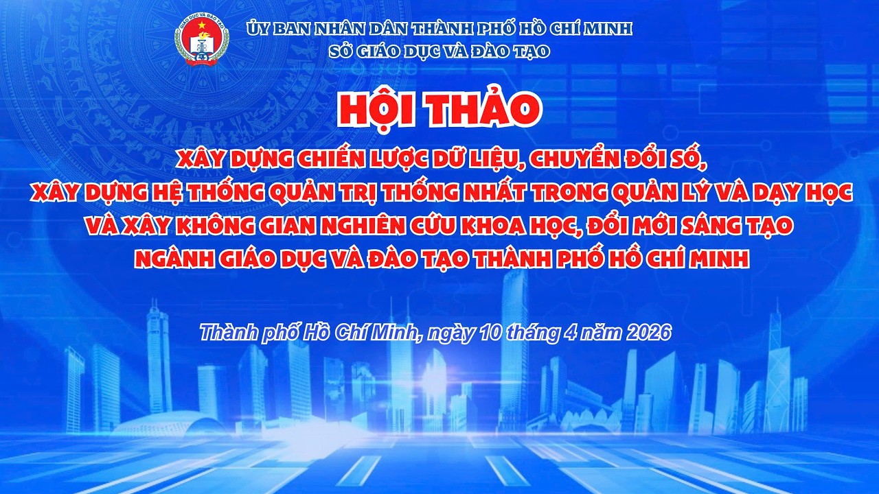 Hội thảo Xây dựng chiến lược dữ liệu, CĐS, xây dựng hệ thống quản trị thống nhất trong QL và DH