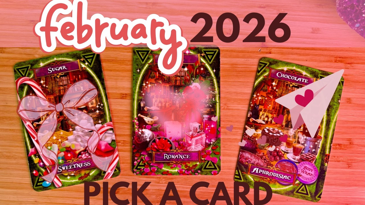 FEBRUARY 2026 MONTH AHEAD 🔮 Pick a Card | What to Expect Next 🌙✨