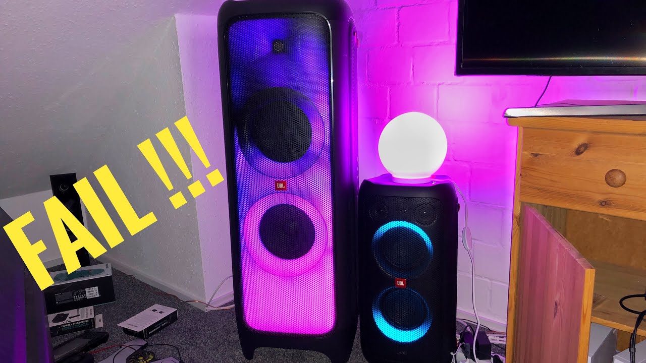 Jbl PartyBox 1000 & PartyBox 100 (Sound Days 2019) 