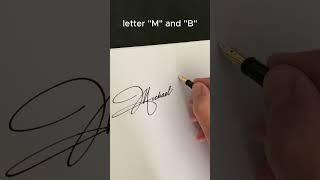 How To Write The Lettermand b calligraphy Lettering calligraphy art A And Ssignatureideas