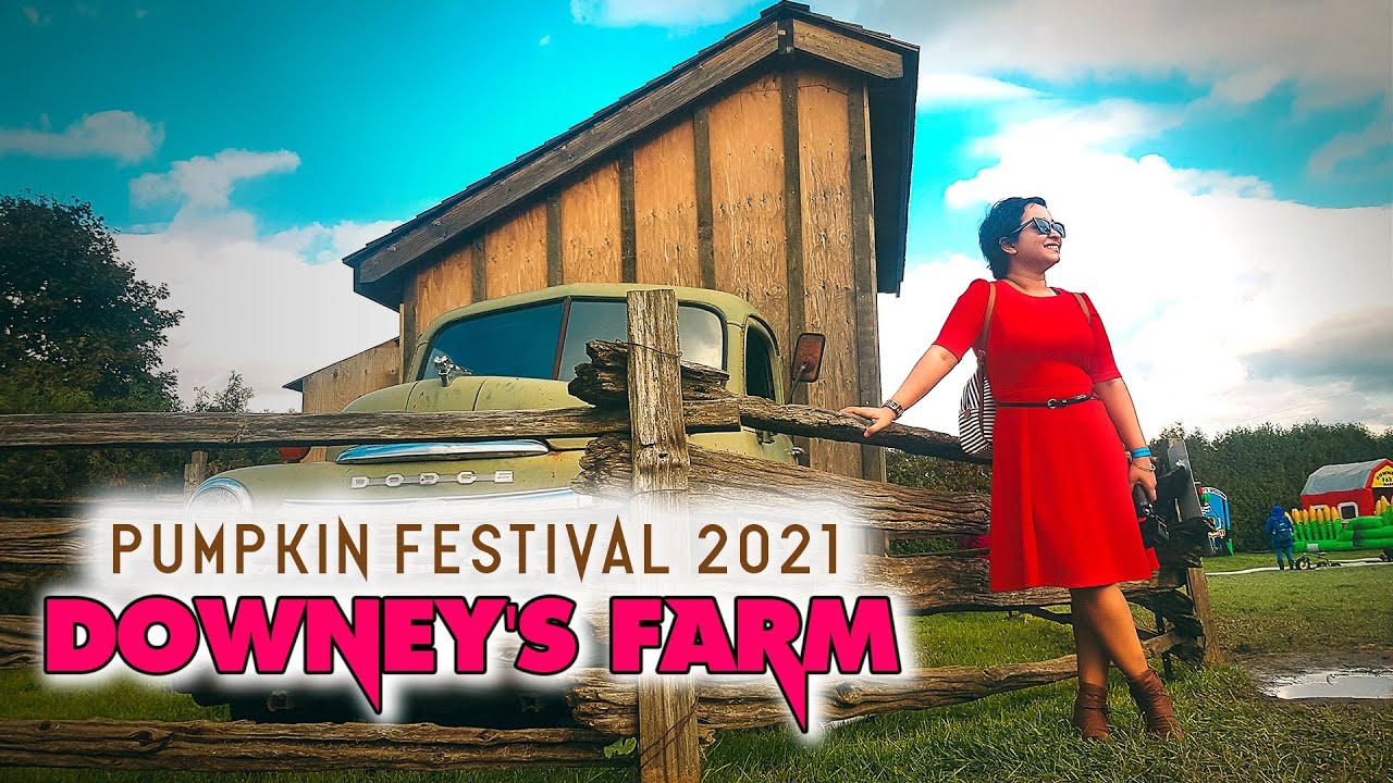 Pumpkin Fest 2021 | Day Out | Downey's Farm Market | Ontario | Canada | Vlog
