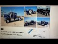 September 12, 2023 цены на грузовики на аукционе в Канаде, ￼Peterbilt Kenworth Volvo Freightliner