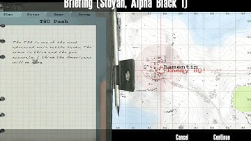 Operation Flashpoint Mission Editor Briefings