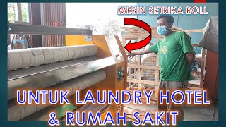 Laundry Machine for Hospitals | Ironing Machine Roll - Mangler