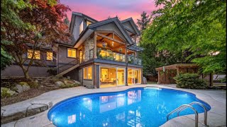 This Is What $3,388,000 Buys You in South Surrey 🇨🇦 | Luxury Pool Estate Tour