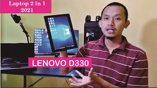 LENOVO D330 (2021) Laptop 2 in 1 Touch screen 10,1