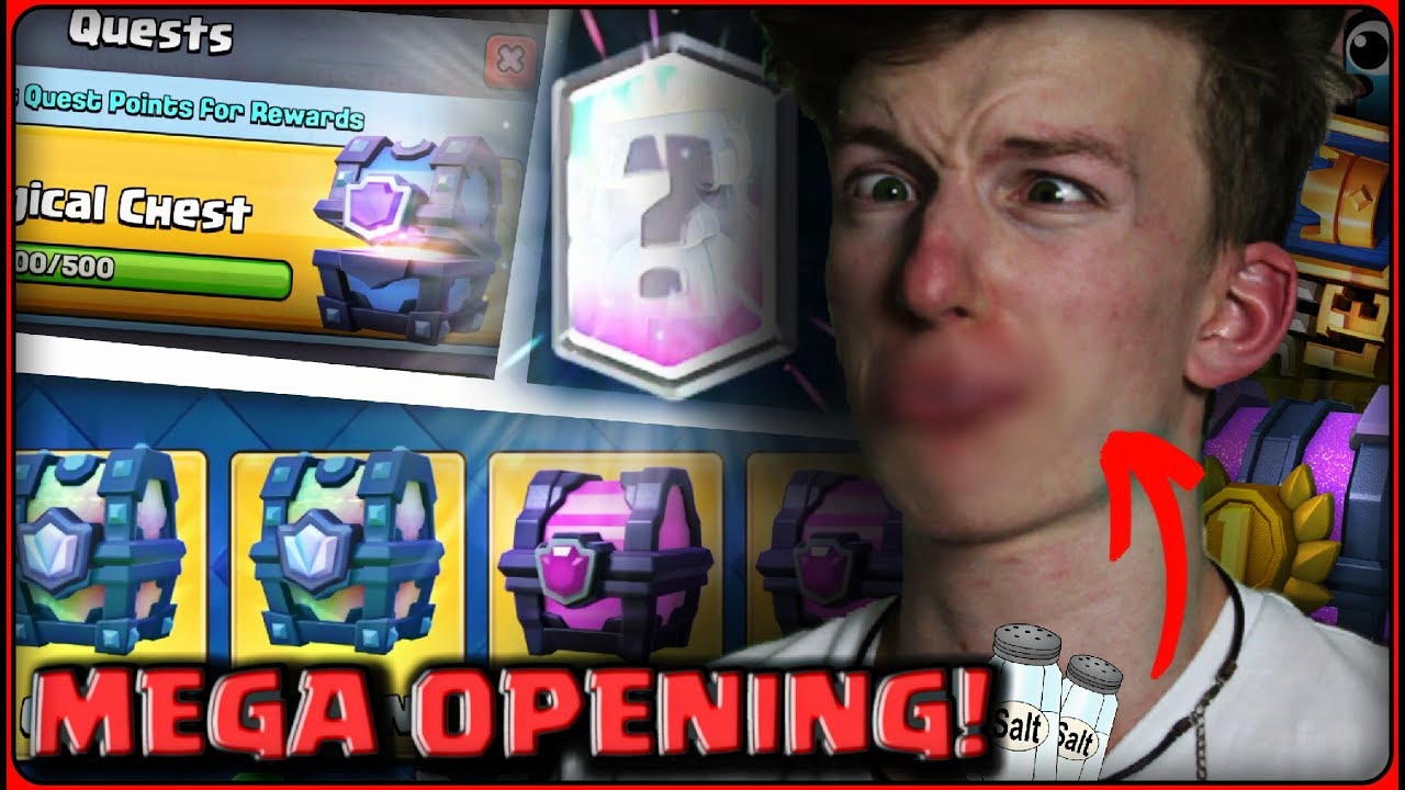 LŽIČKA SOLI ZA LEGENDU! │ OBROVSKÝ OPENING! │ Clash Royale Česky