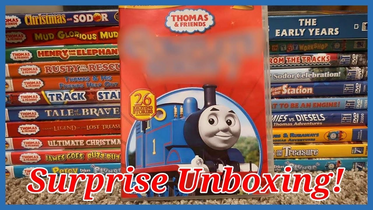 Surprise Thomas and Friends DVD Unboxing - YouTube