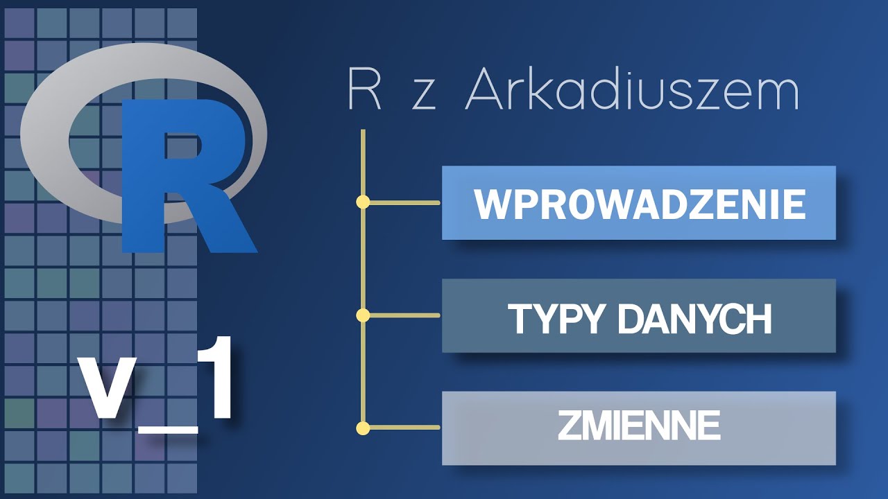 1. Język R - R i RStudio, typy danych, zmienne