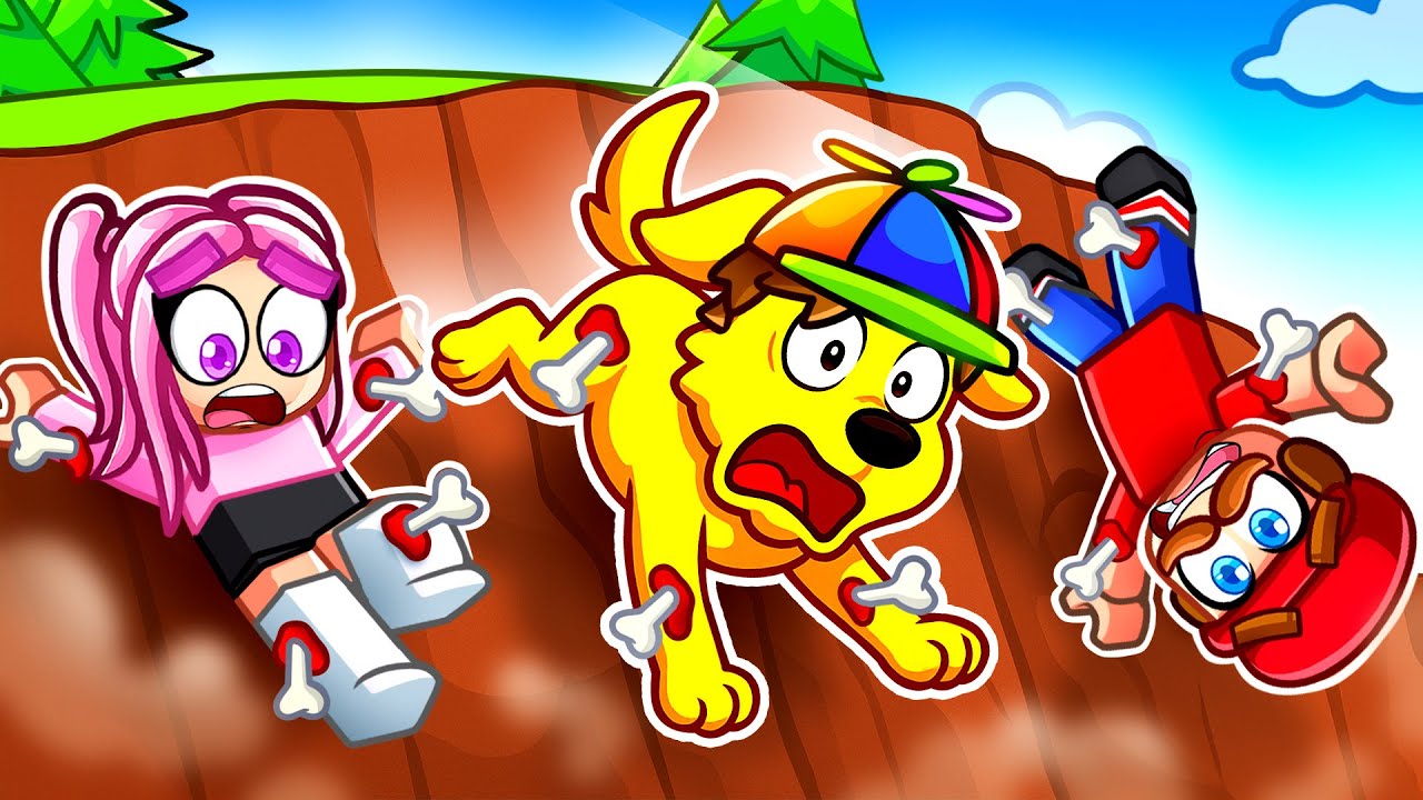 I Became A DOG And BROKE 8,645,257 BONES In Roblox BROKEN BONES!