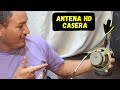 Como hacer una antena casera 2023 antena para tv  fcil y econmico