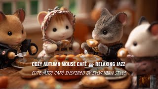 Cozy Autumn Mouse Cafe Miniature Fall Animation Cute Mice Cafe Inspired by Sylva