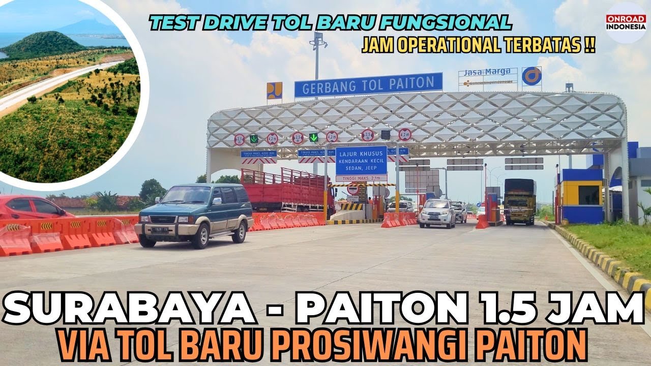 Akhirnya TOL BARU PROSIWANGI FUNGSIONAL SURABAYA - BANYUWANGI Ke BALI LEBIH CEPAT