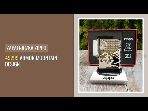 Zapalniczka ZIPPO 49299 ARMOR MOUNTAIN DESIGN