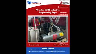📍 At #INDEX 2026 – Industrial Engineering Expo #ChicagoPneumatic @GlobalTechnics #aircompressor
