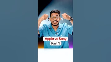 Apple Vs. Sony: Part 1 🤯
