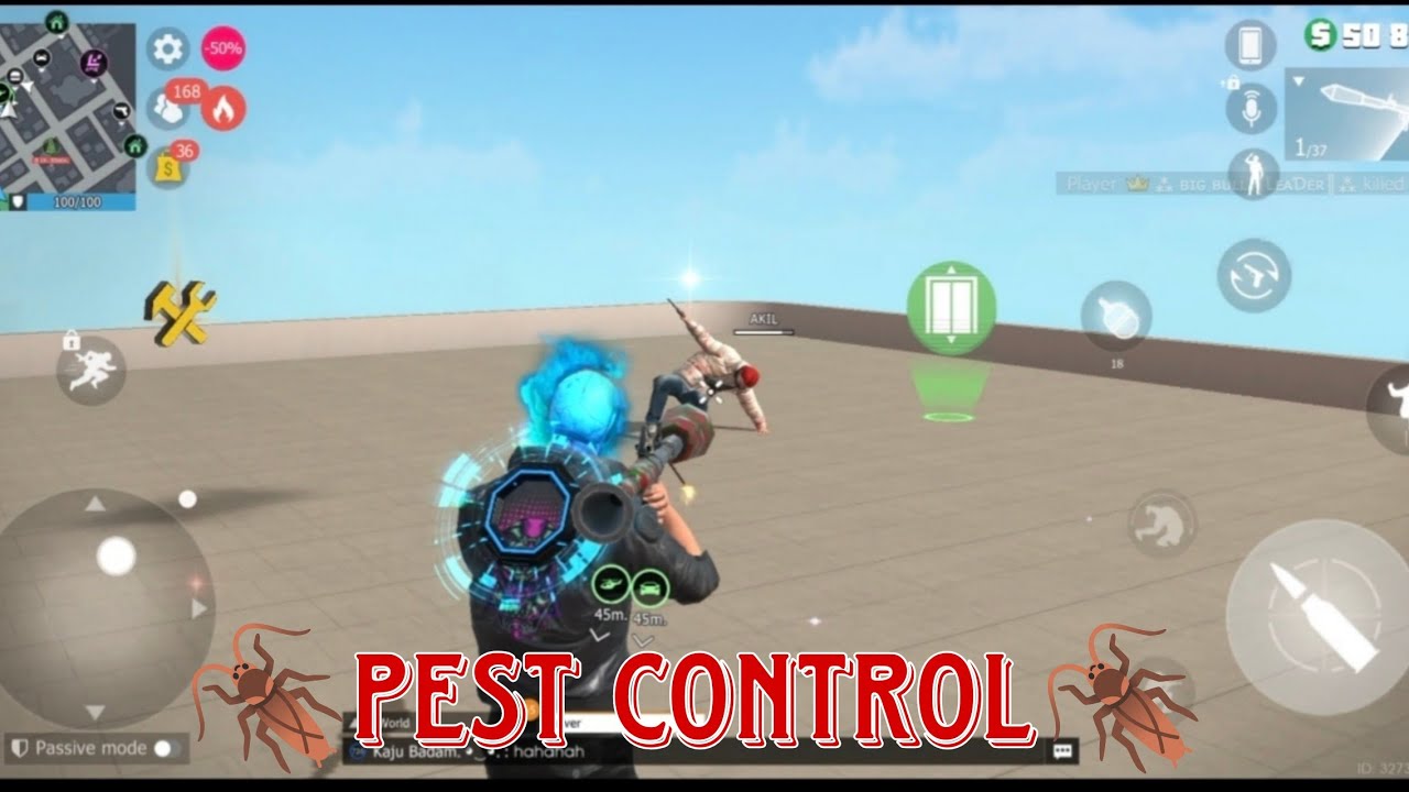 PEST CONTROLLING FROM WAR SERVER - GRAND CRIMINAL ONLINE GAMEPLAY 