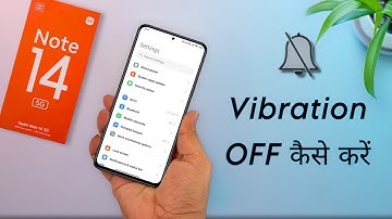Redmi Note 14 Sound & Vibration Setting | Redmi Note 14 me Touch Vibration OFF Kaise Kare