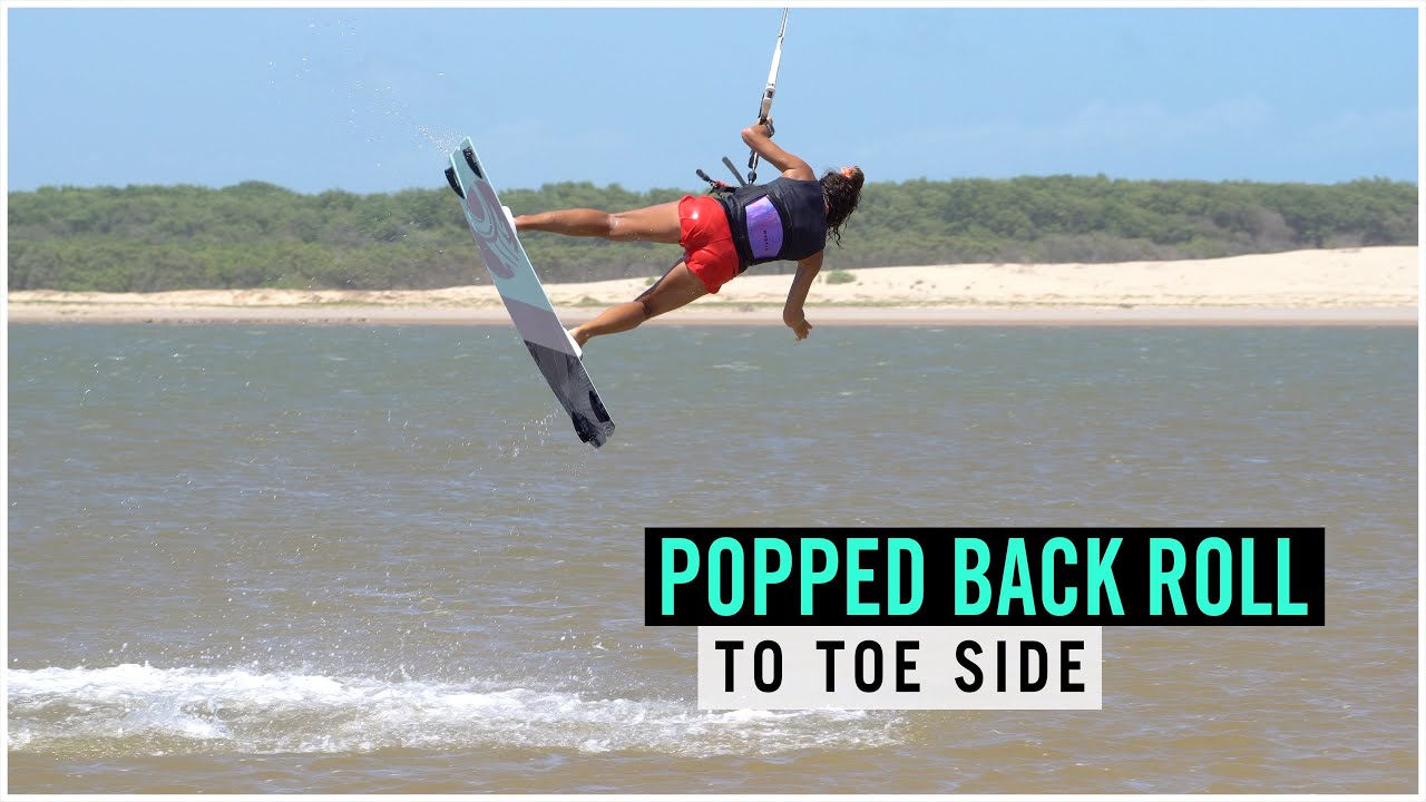 Popped Back Roll to Toe Side