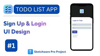 CREATING TODO LIST APP | SKETCHWARE PRO | PART #1 screenshot 3