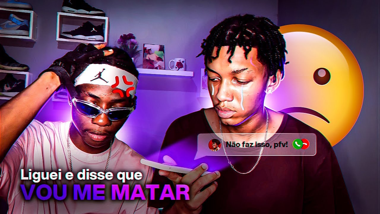 LIGAMOS PARA FAMILIARES E DISSEMOS QUE VAMOS NOS M*tar POR traição💔💀